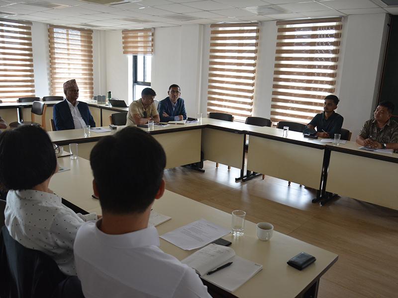 Meeting between CityNet Secretariat and CNNC 